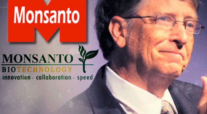 Le mariage Gates et Monsanto : attention, danger pour la planète